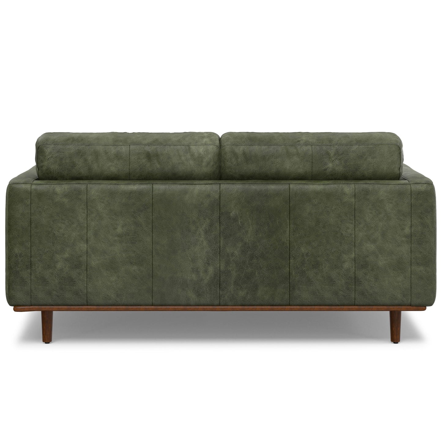 Morrison Brazilian Leather Sofa and Ottoman Set