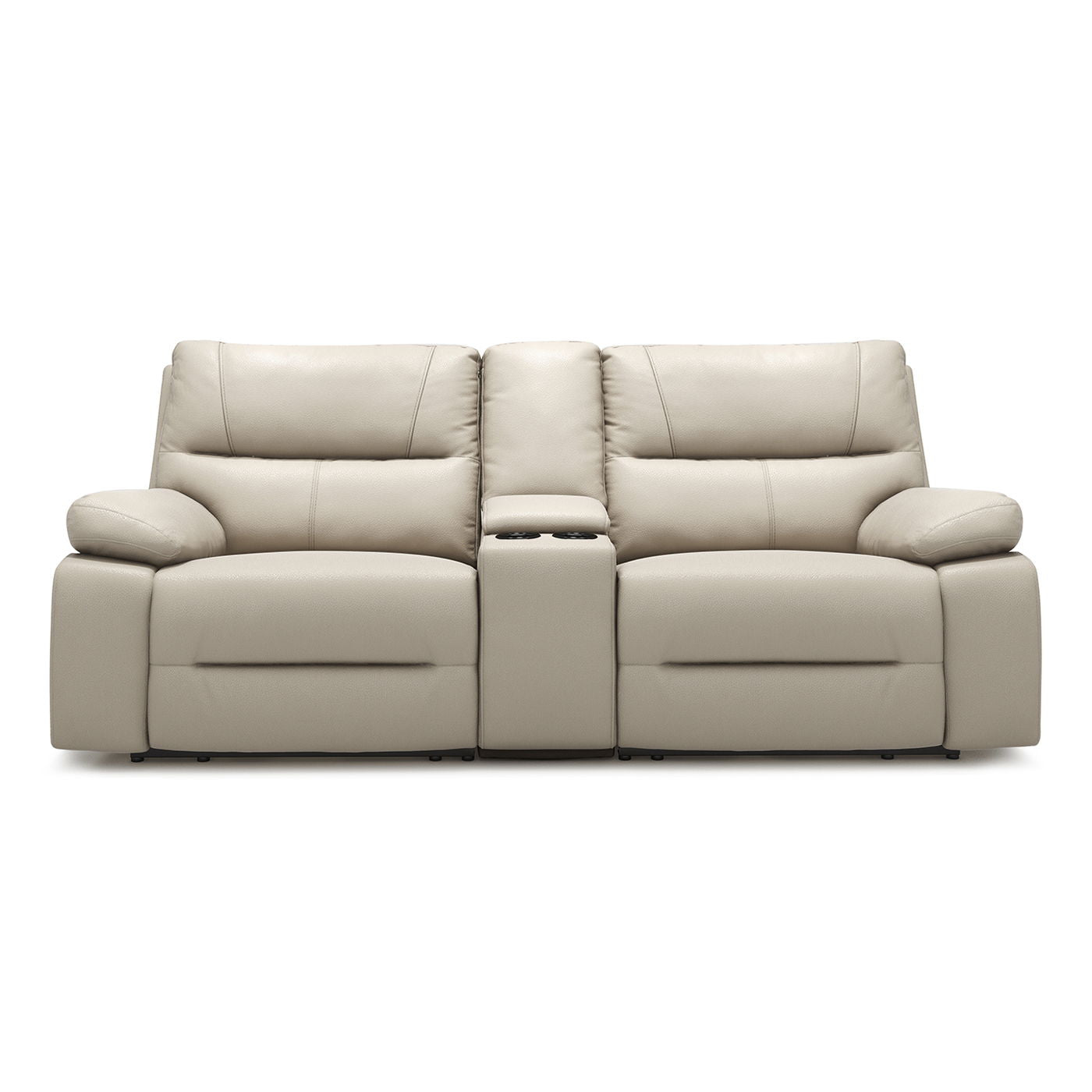 Malibu 3-Piece Power Motion Reclining Loveseat with Cup Holders cream taupe beige on Tampa Home & Garden Store