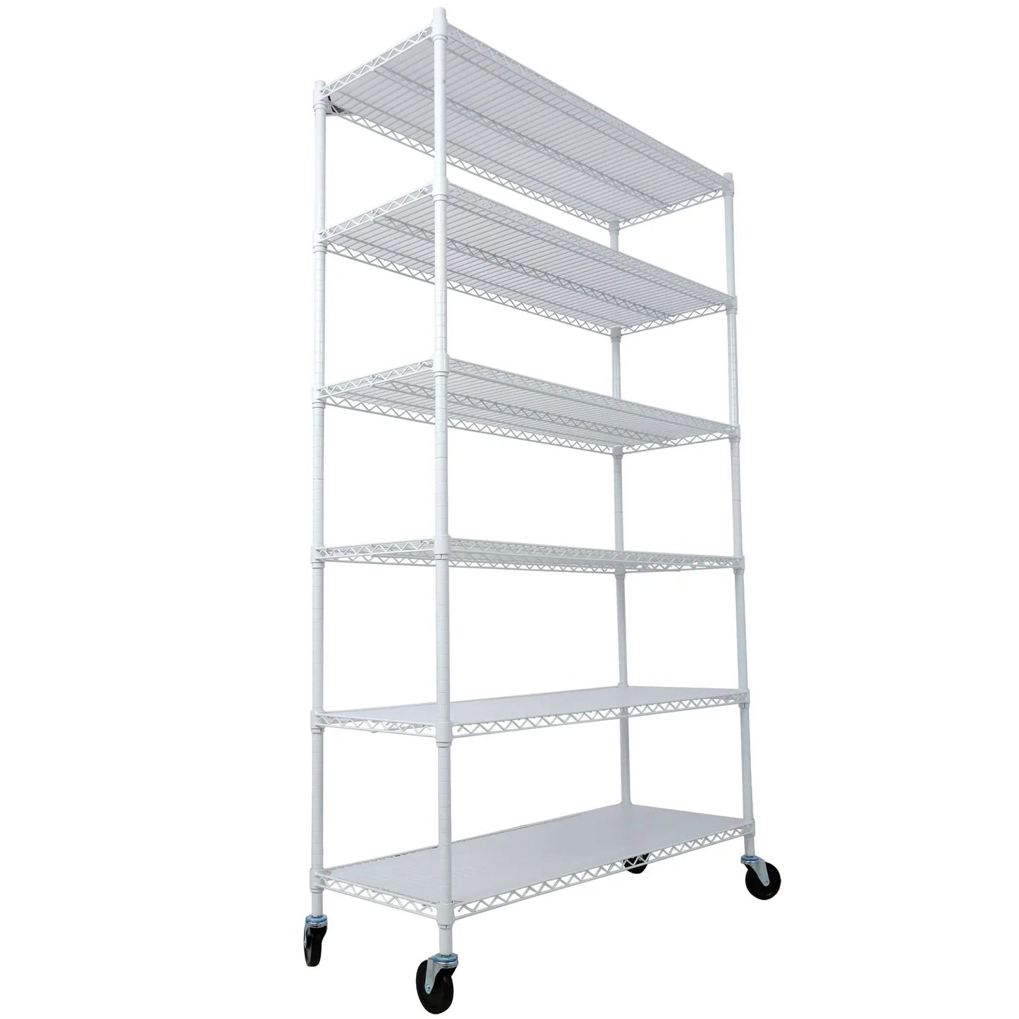 6 Tier NSF Metal Wire Shelving Unit for Storage