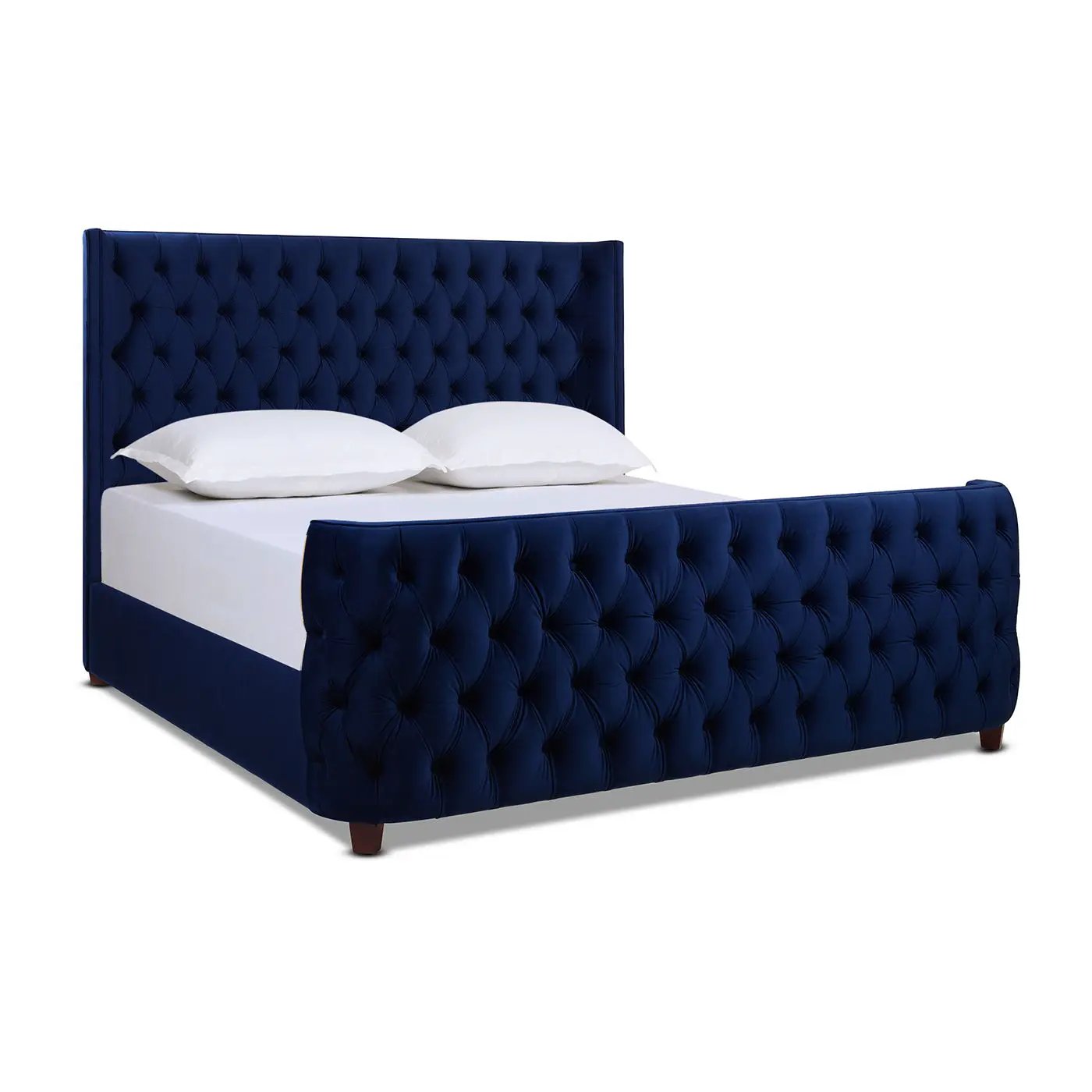 Brooklyn Tufted Bed Headboard and Footboard Set