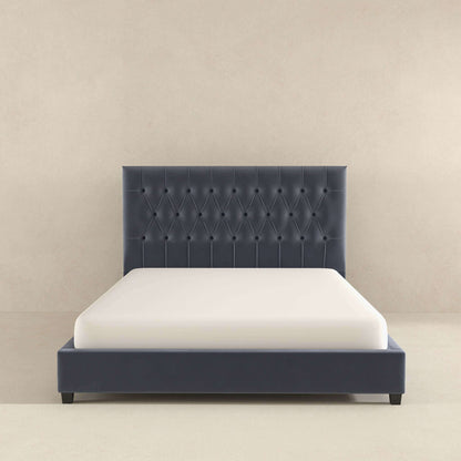 Mid Century Modern and Upholstered Platform Bed