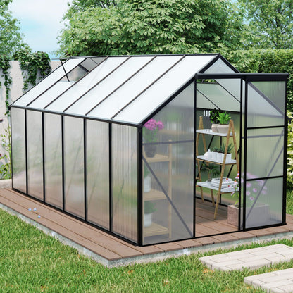 Outdoor Polycarbonate House and Raised Metal Base