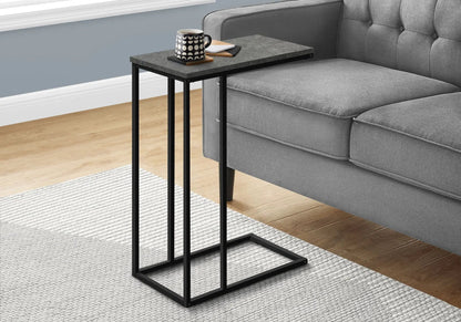 Accent Table C Shaped End Table Space Saving