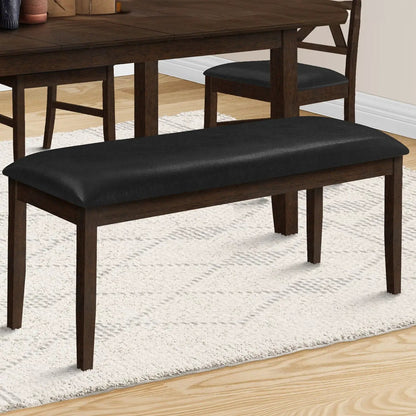 Durable Rectangular Upholstered Hallway Bench