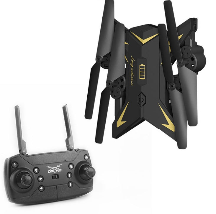 T-Rex RC Drone with Camera, 1080P, WIFI FPV, foldable black/gold quadcopter with remote on Tampa Home & Garden Store
