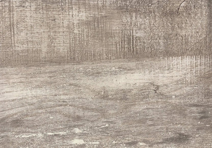 Writing desk surface with weathered wood grain in gray-brown tones on Tampa Home & Garden Store