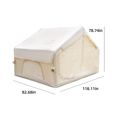 Waterproof Inflatable Camping Tent and Base Mat