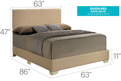 Glory Aaron Queen Platform Bed for a Bedroom