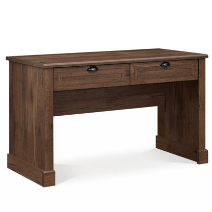 48in Farmhouse Executive Desk with 2 Drawers, dark wood finish by DirectDeals on Tampa Home & Garden Store