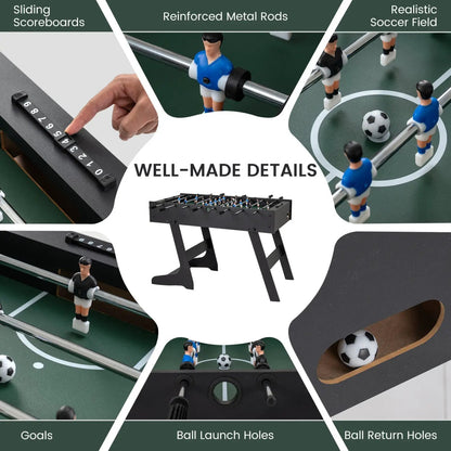 48 Inch Folding Foosball Table for Competition Size