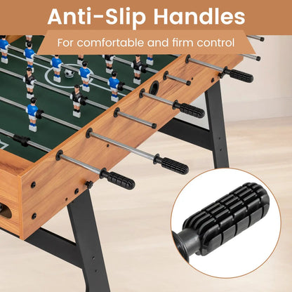 48 Inch Folding Foosball Table for Competition Size
