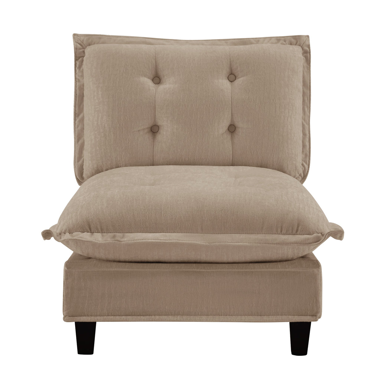 73 Inch Armless Sofa and Chenille Covers