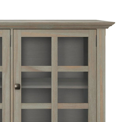 Acadian Wide Storage Cabinet Handcrafted