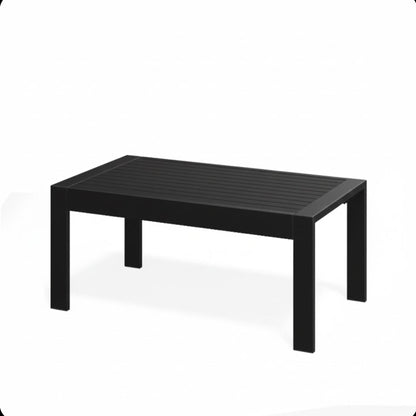 All Weather Outdoor Coffee Table and Wood Top