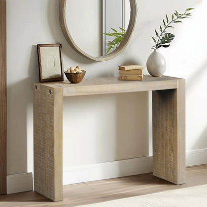 Modern Design Console Table In Tobago Smoke