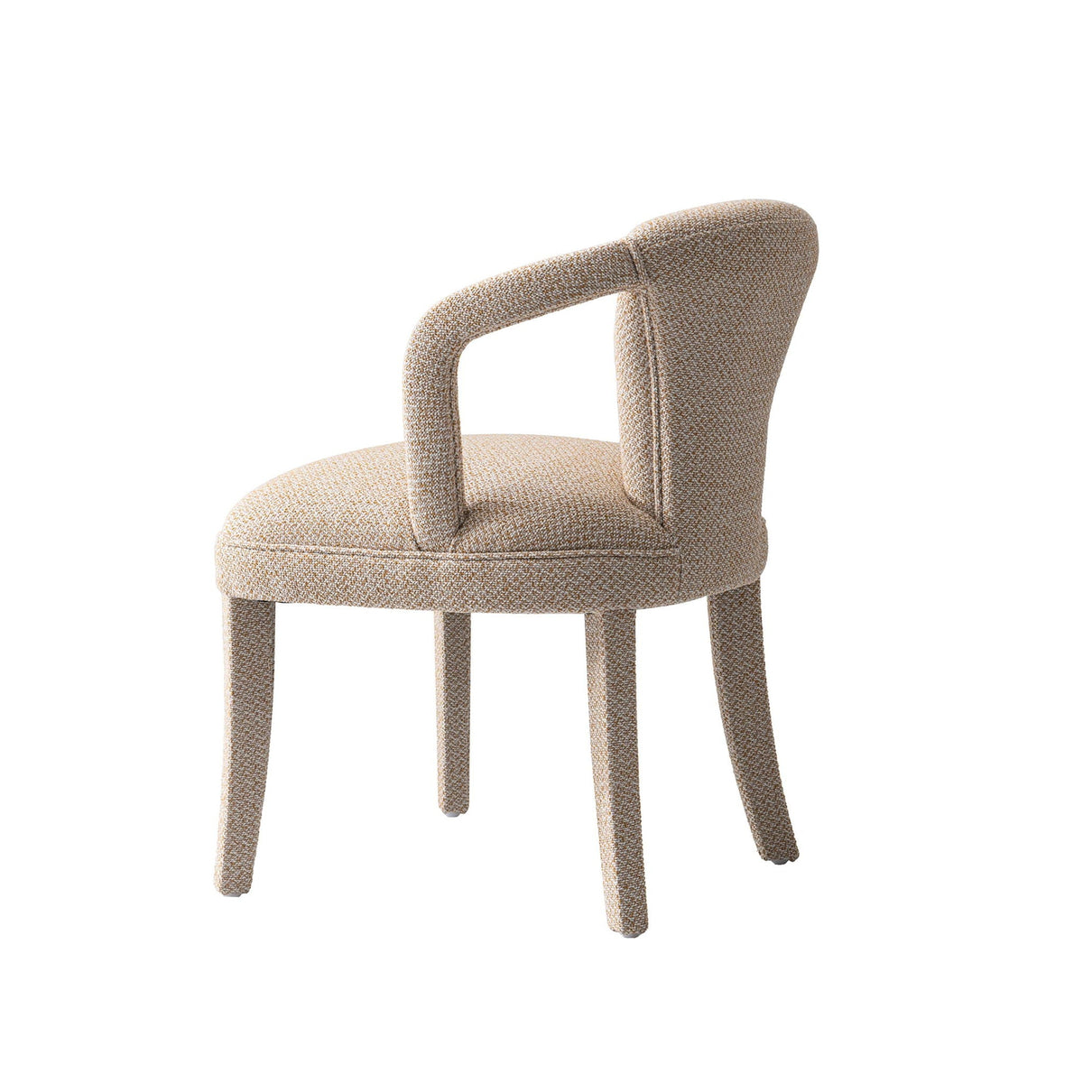 Palmer Mid Century Modern Tweed Armchair