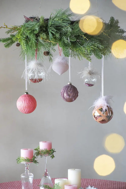 Christmas Ball Glass Ornament and Tree Decoration