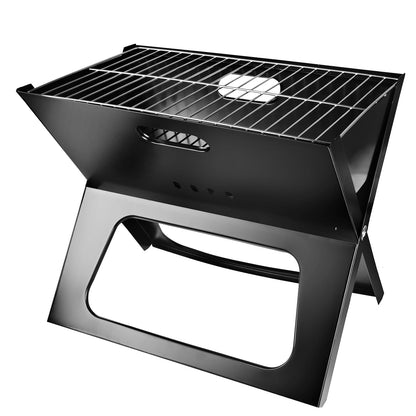 GemGear portable charcoal grill foldable with steel body and grate for camping on Tampa Home & Garden Store