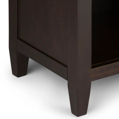 Carlton Bedside Table Handcrafted Solid Wood