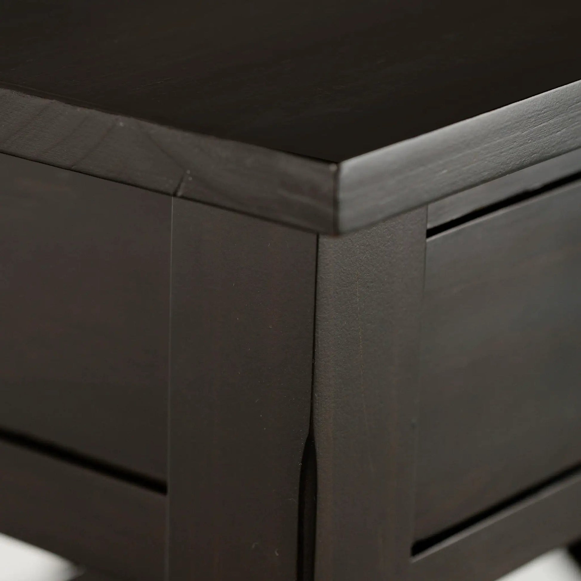 Kitchener Console Table by Unique Piece Furniture in dark finish with visible grain on Tampa Home & Garden Store