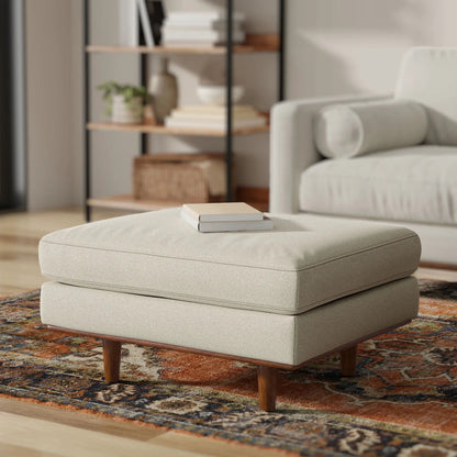 Morrison Handcrafted Ottoman Mid Century Style