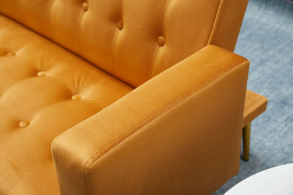 Compact Design Sofa Bed with Premium Fabric