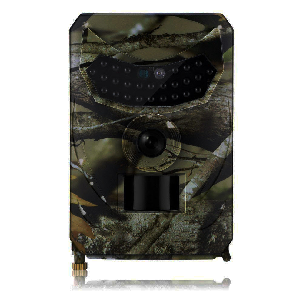 Forestry security camera camouflage finish with lens and infrared LEDs on Tampa Home & Garden Store