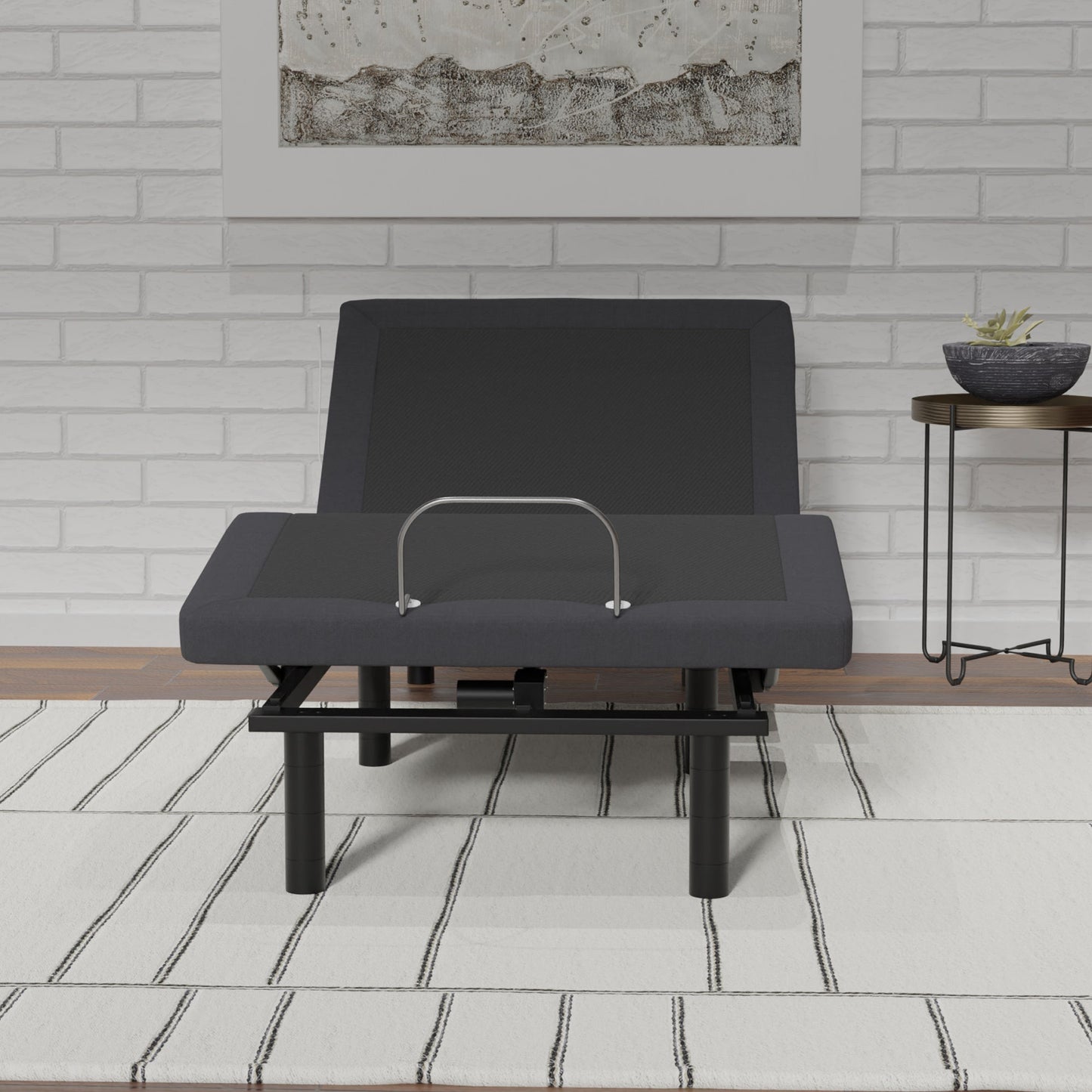 HouseOfZazla Model G2 Twin Long Adjustable Base with Glide Tech LED Lights zero clearance on Tampa Home & Garden Store