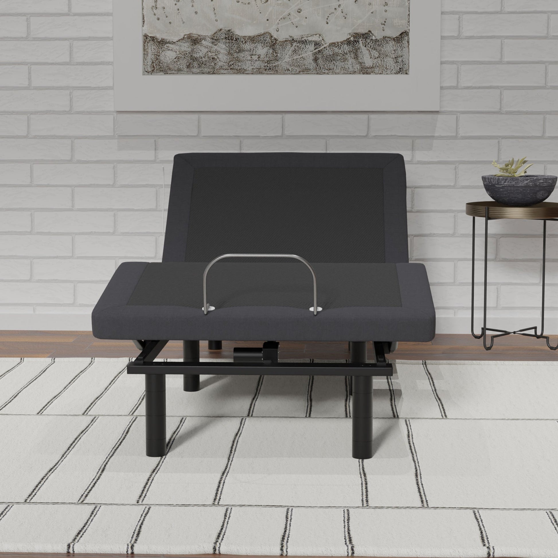 HouseOfZazla Model G2 Twin Long Adjustable Base with Glide Tech LED Lights zero clearance on Tampa Home & Garden Store