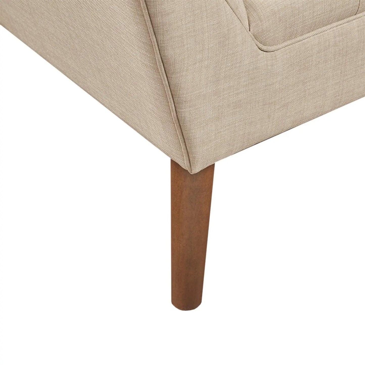 Lounge Chair With Button Tufting Mid Century
