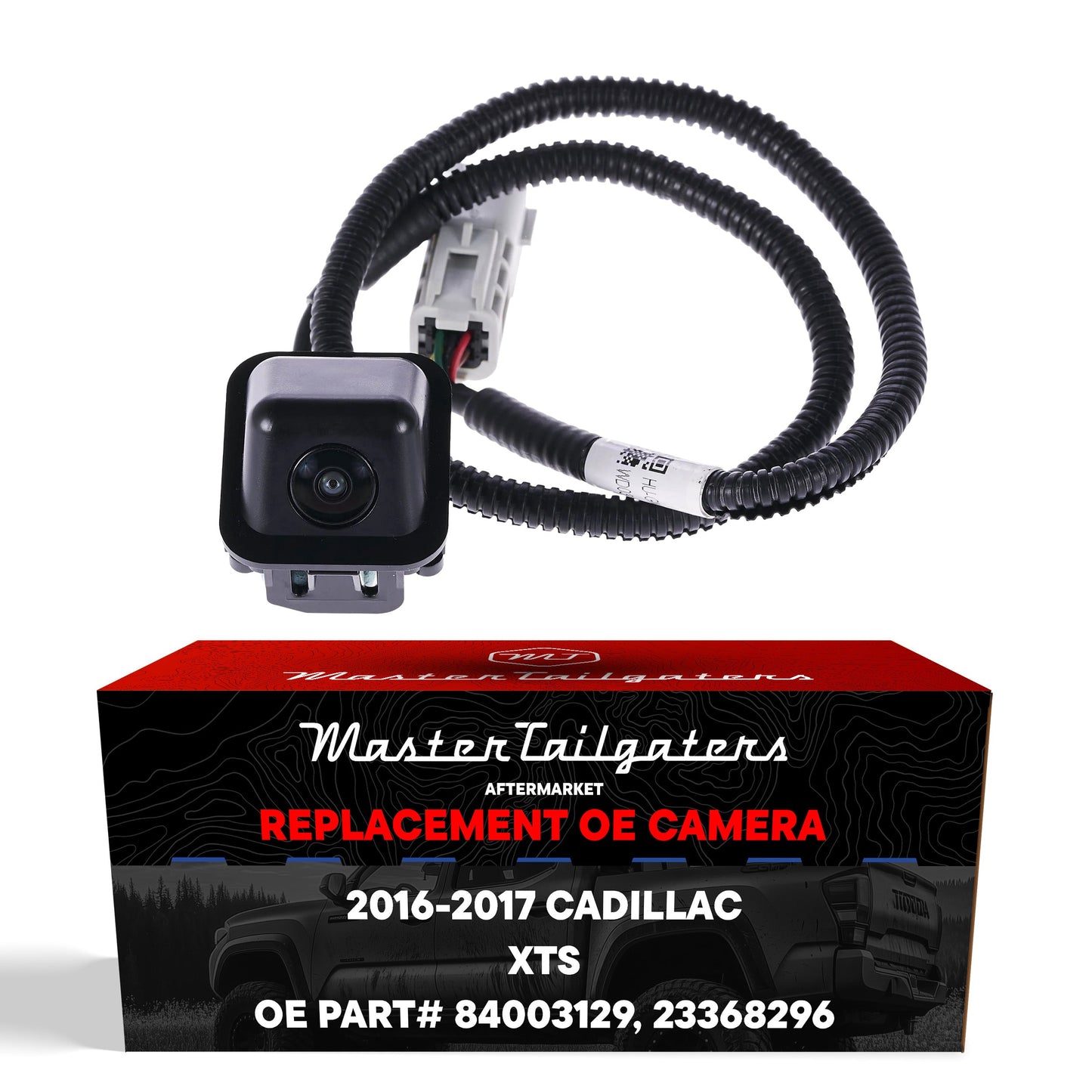Cadillac XTS backup camera OEM replacement with wiring harness by Master Tailgaters on Tampa Home & Garden Store