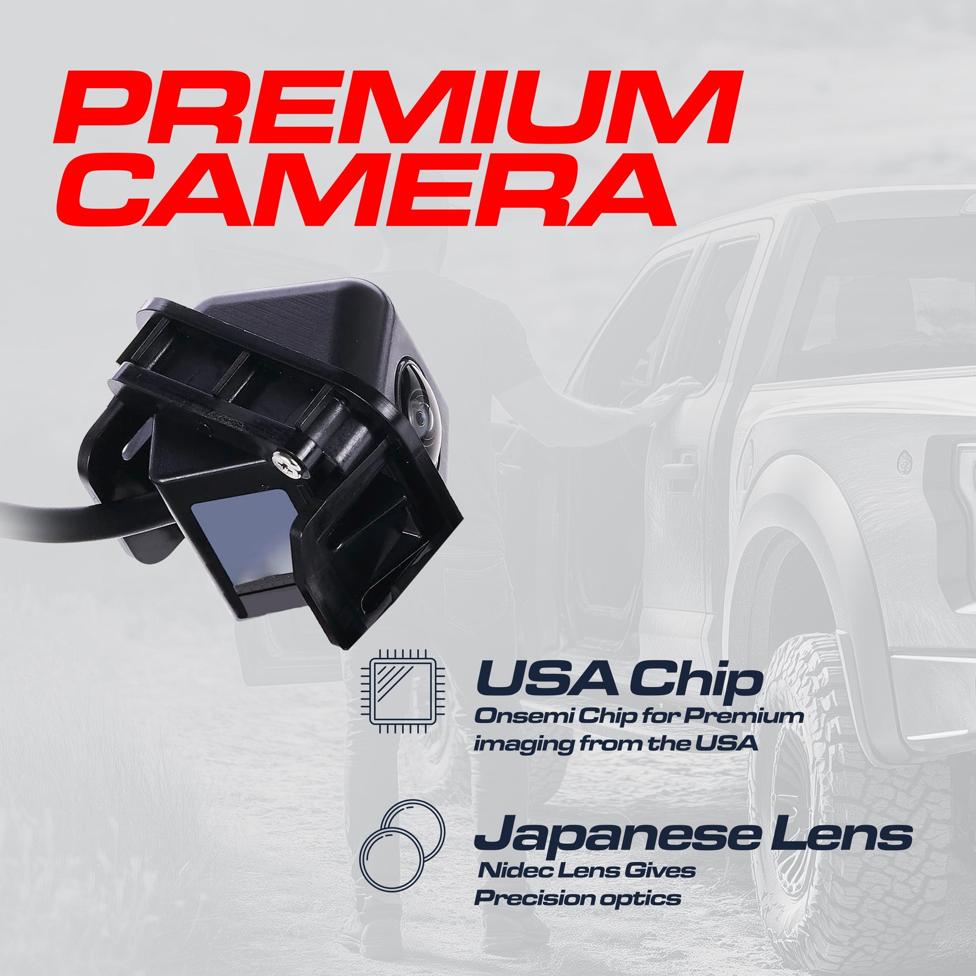 Cadillac XTS OEM backup camera by Master Tailgaters in black housing for 2016-2017 on Tampa Home & Garden Store