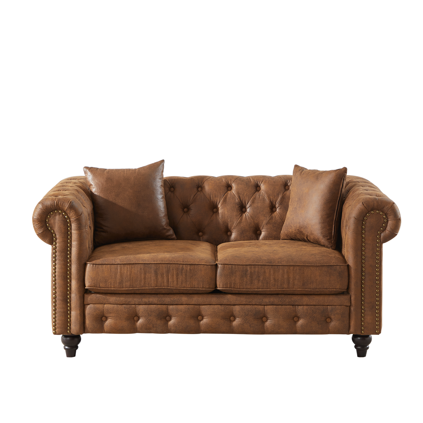 Contemporary Chesterfield Sofa and Tech Fabric