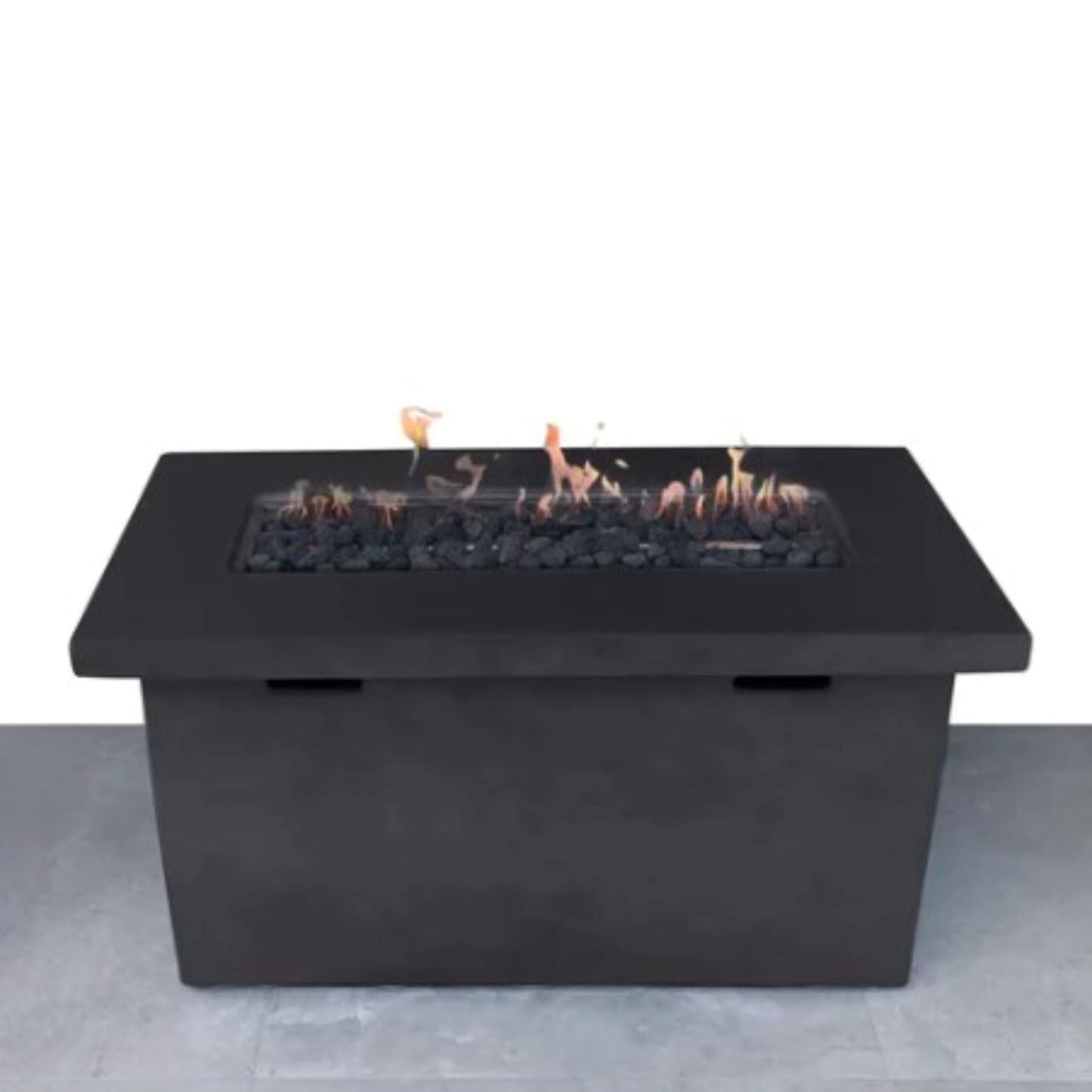 Concrete Propane Fire Pit and Steel Base