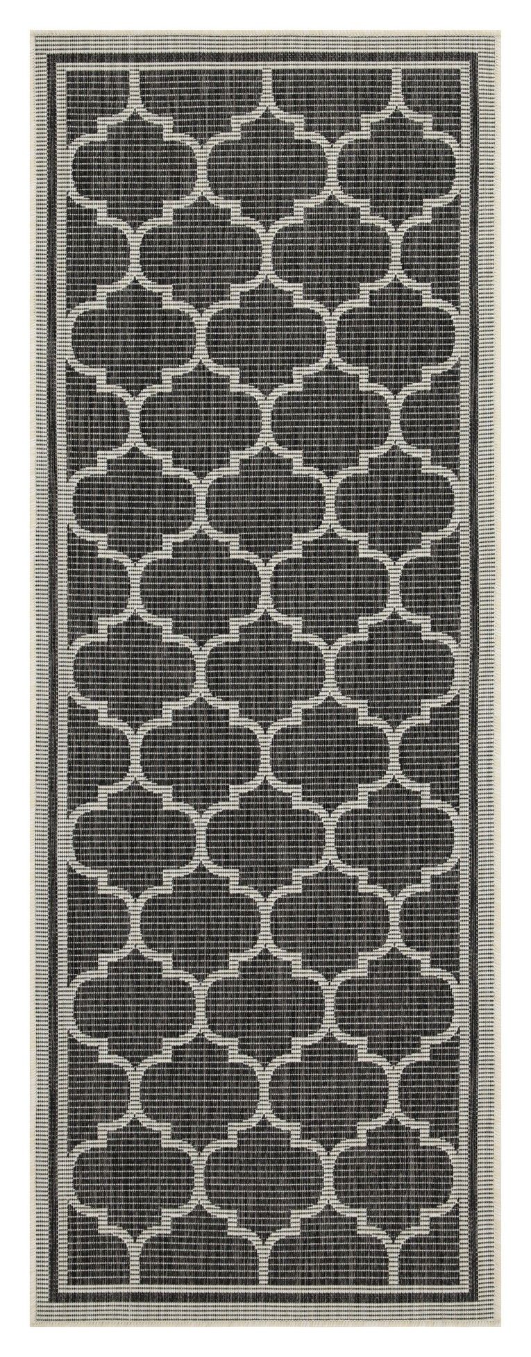 Sunshine Trellis Pattern Indoor and Outdoor Rug