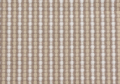 Square throw pillow fabric beige brown woven pattern insert included Unique Piece Furniture on Tampa Home & Garden Store