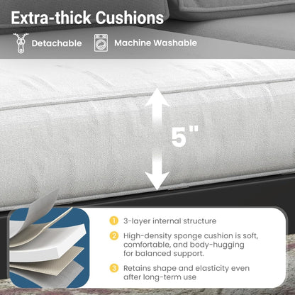 All Weather Patio Chairs and Thick Foam Cushions