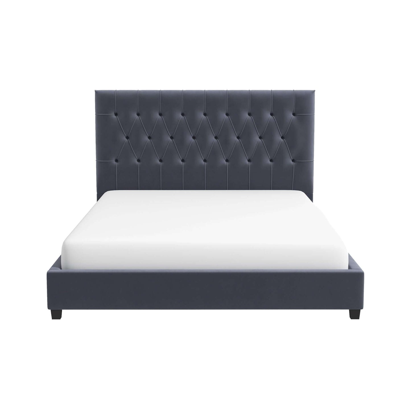 Mid Century Modern and Upholstered Platform Bed