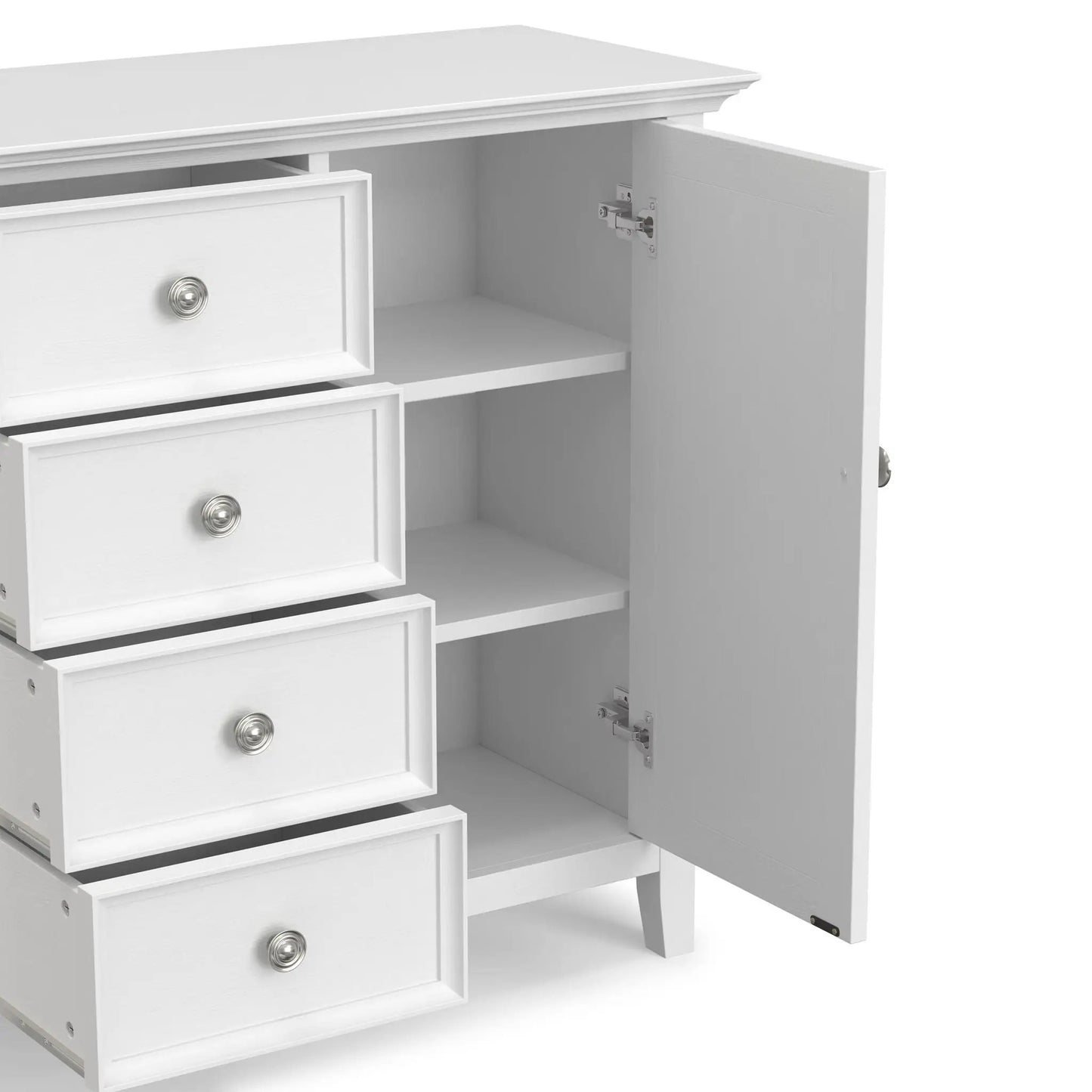 Amherst Handcrafted Solid Wood Storage Cabinet