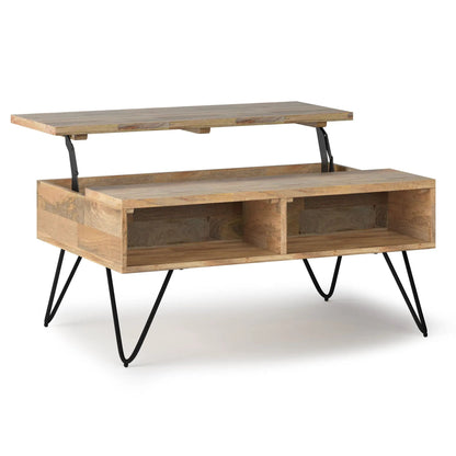 Hunter Handcrafted Lift Top Coffee Table