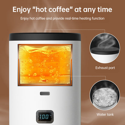 Portable Wireless 3-in-1 Espresso Maker, 7800mAh, Car/Home/Camping, Ground/Capsule Coffee. - Tampa Home & Garden Store