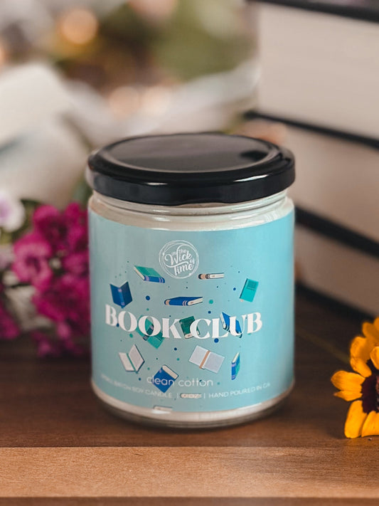 Book Club Candle 9 OZ - Tampa Home & Garden Store