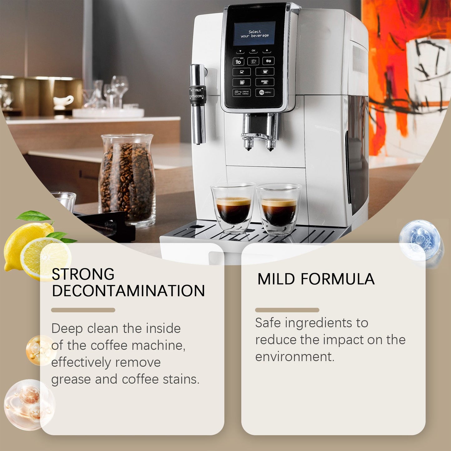 Coffee Machine Scale Remover, Coffee Machine Special Detergent Scale Stain Cleaning And Refurbishing Agent - Tampa Home & Garden Store