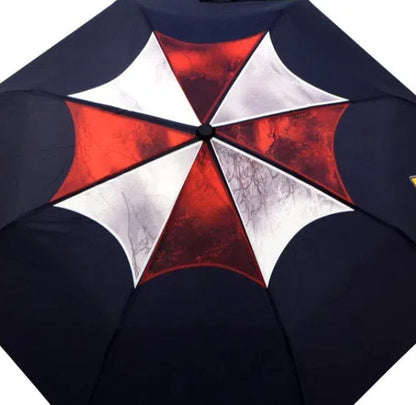 Creative Folding Sunny Umbrella Biochemical Crisis Triple Fold Sunshade Umbrella Rain and Rain dual-use - Tampa Home & Garden Store