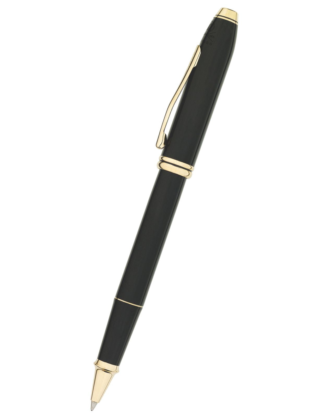 Townsend Classic Black Lacquer Rollerball Pen with gold clip by A.T. Cross on Tampa Home & Garden Store