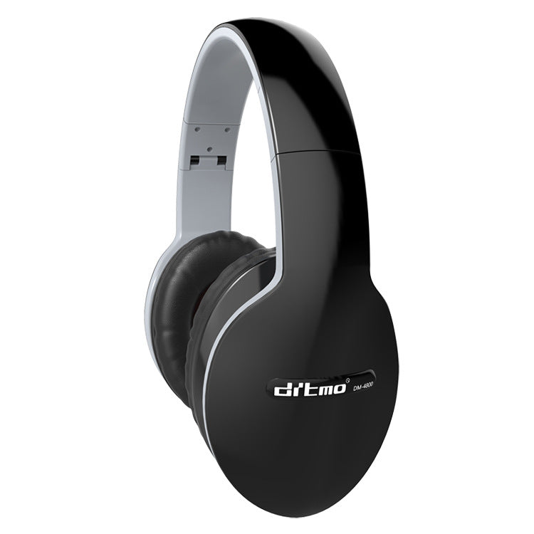Over-Ear Headphones black wireless with cushioned ear pads dtmo logo on ear cup on Tampa Home & Garden Store