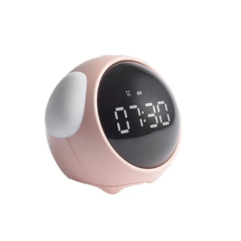 Kids Alarm Clock with Night Light Bluetooth