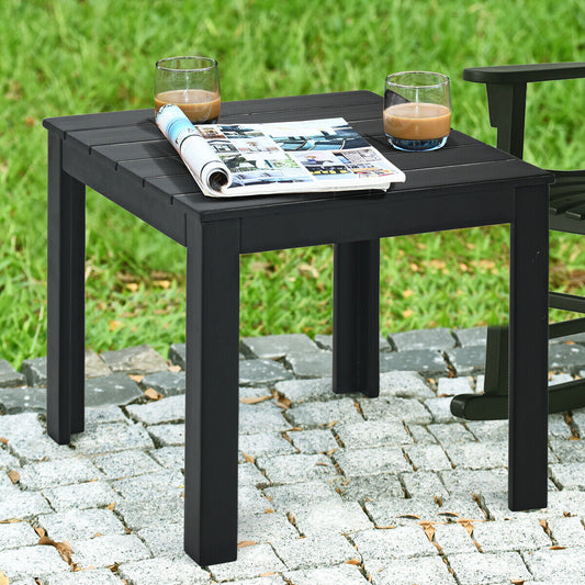 Wooden Square Patio Coffee Bistro Table - Tampa Home & Garden Store