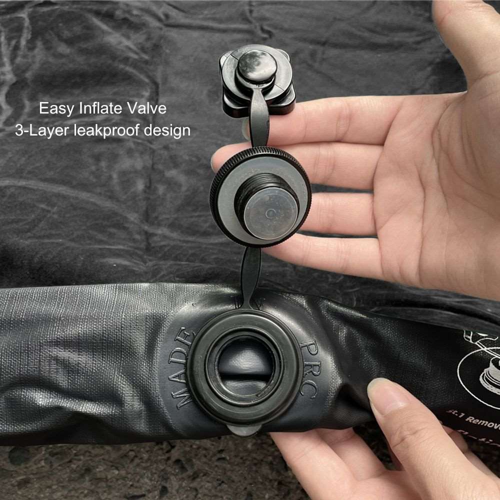 Umbrauto truck bed air mattress with easy inflate valve, black, 5.5–6.5 ft, Chevrolet fit on Tampa Home & Garden Store