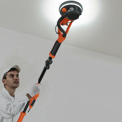 Lijadora de paneles de yeso eléctrica plegable de 750 W con velocidad variable